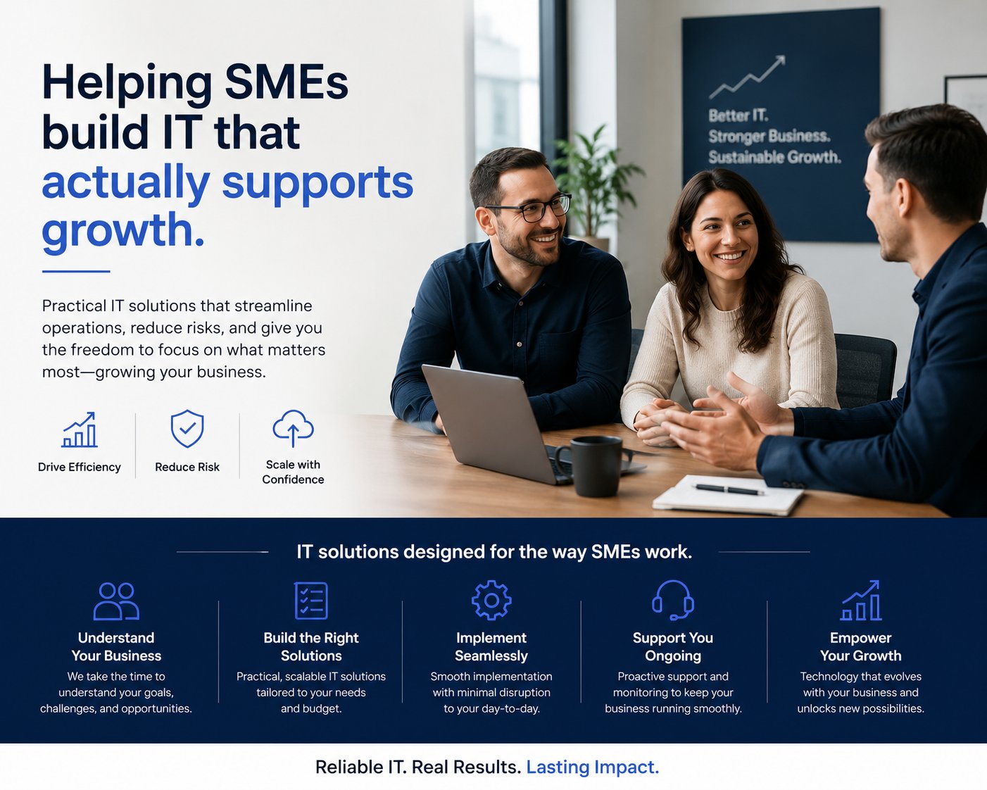 IT that actually supports growth.