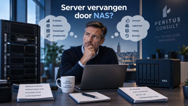 Server vervangen door NAS